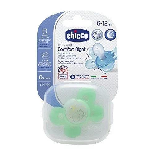 Chicco Succhietto Comfort Lumi Silicone 6-12 Mesi