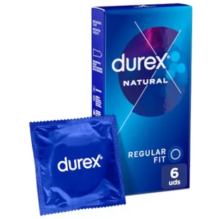 Durex Natural Plus Easy On Preservativos 6 Unidades