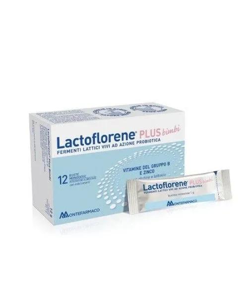 Lactoflorene Plus Bimbi Integratore Fermenti Lattici Vivi 12 bustine