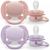 Philips Avent Ultrazachte fopspenen voor meisjes, 0-6 m, 2 stuks