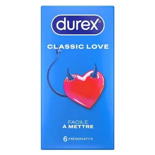Durex Love 6 Preservativi Lubrificati