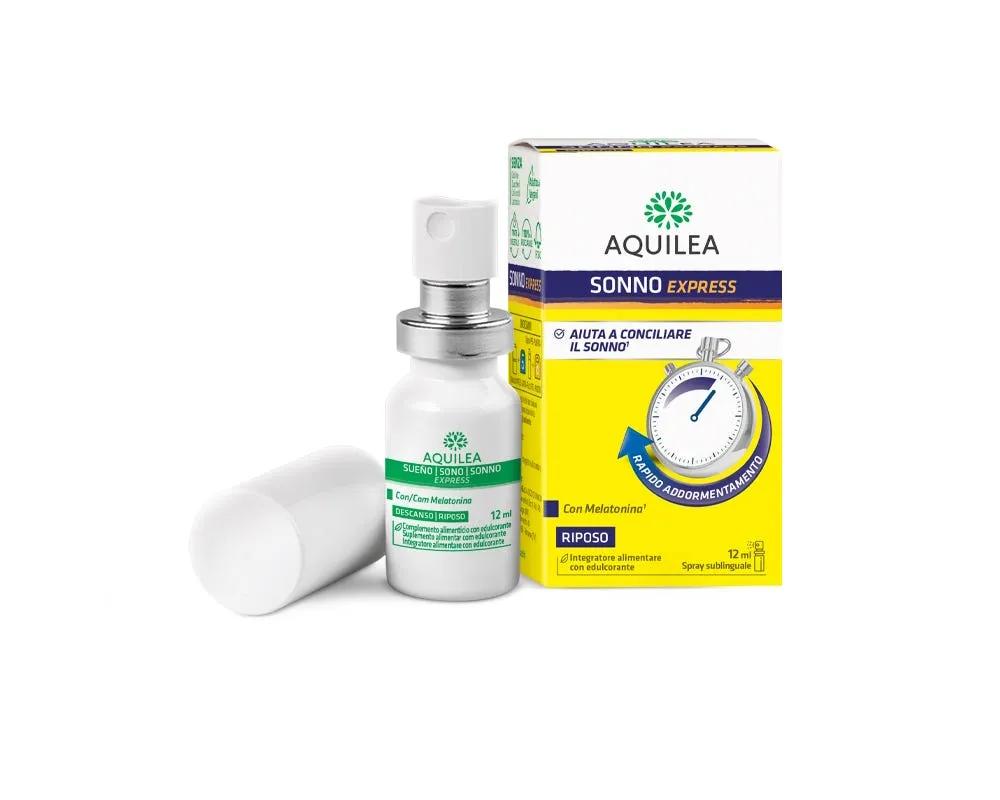 Aquilea Sonno Express Integratore Per Il Riposo Spray 12 ml