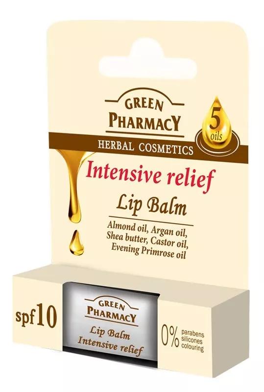 Green Pharmacy Baume à Lèvres Intensif 5 Huiles