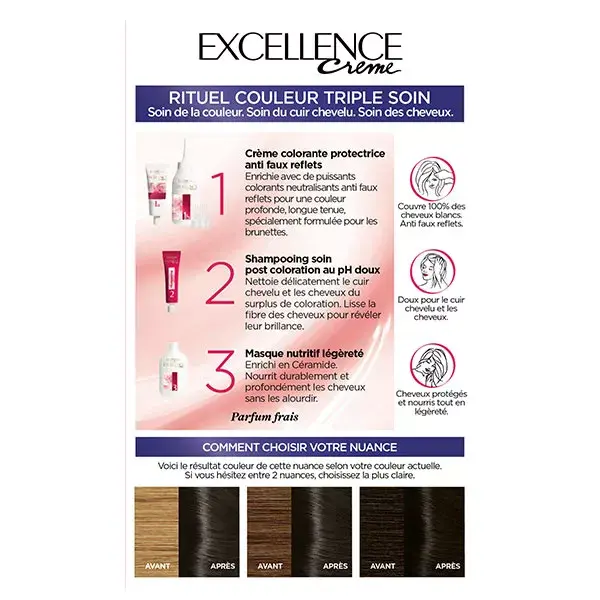 L'Oréal Excellence Brunette Colour Deep Brown 200