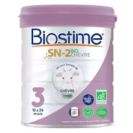 Biostime Lait de Chèvre de Croissance 3ème Âge Bio 800g