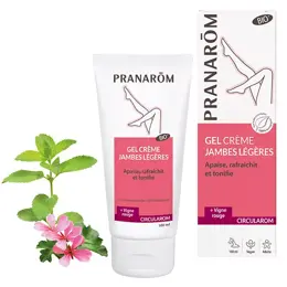 Pranarom Circularom Gel Crème Jambes Légères Bio 100ml