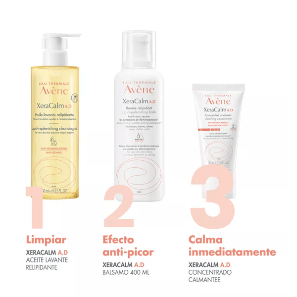 Herlipiderende balsem Avène XeraCalm AD 400 ml