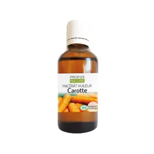 Olio di carota biologico macerato per aromaterapia e fitoterapia Propos' Nature 50ml