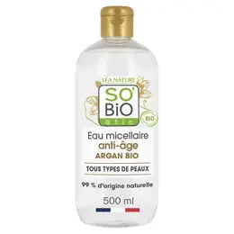 So'Bio Étic Précieux Argan Eau Micellaire Anti-Âge Argan Bio 500ml