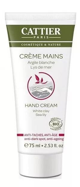 Cattier Creme de Mãos Anti-Manchas Anti-Envelhecimento 75ml