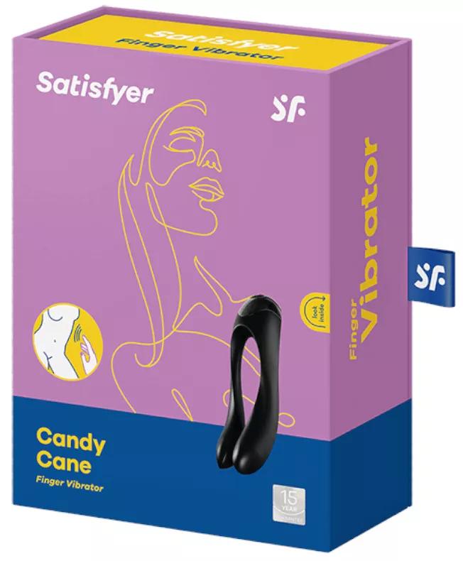 Satisfyer Canne En Bonbon Noir