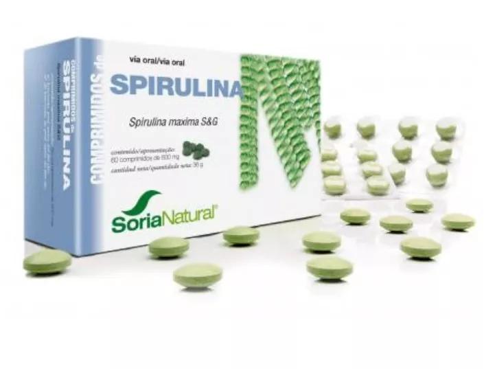 Soria Natural Spirulina 60 Comprimidos