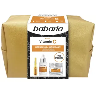 Vitamin C Serum Babaria Case 30ml + Cream 50ml + Ampoule 2ml