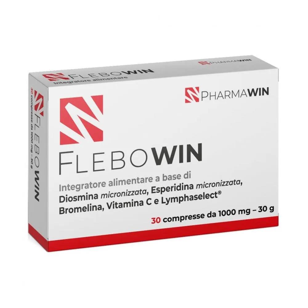 Flebowin Integratore per Microcircolo e Vasi Sanguigni 30 compresse