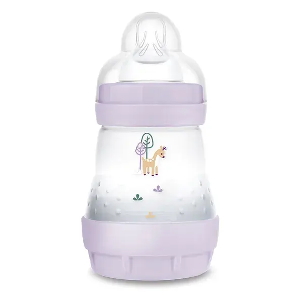 Mam Biberon Easy Start Anti-Colique Lilas Tétine Débit 1 160Ml