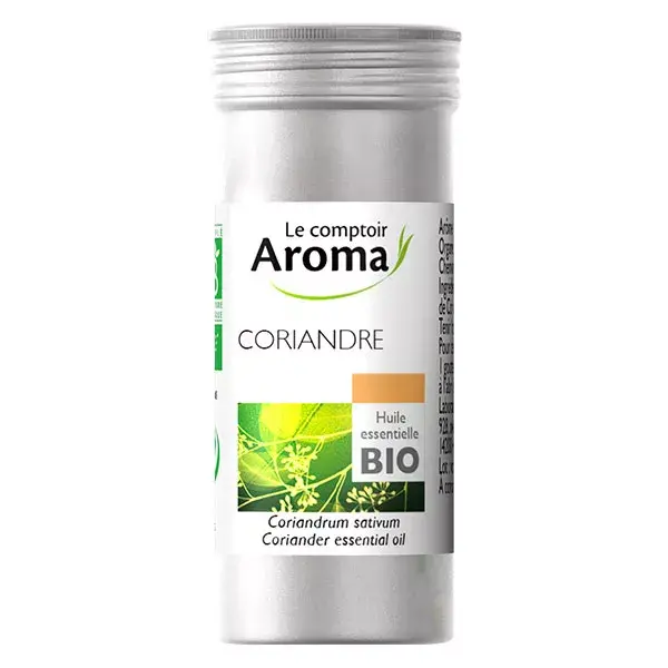 L'olio essenziale di Aroma del contatore coriandolo Bio 5ml