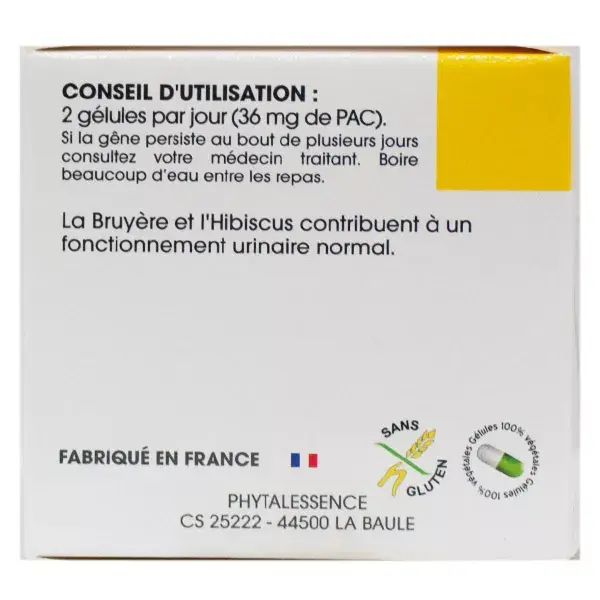 Phytalessence Confort Urinaire 40 gélules