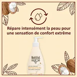 Le Petit Marseillais Lait Hydratant  Karité, Aloès et Cire d'Abeille 400ml