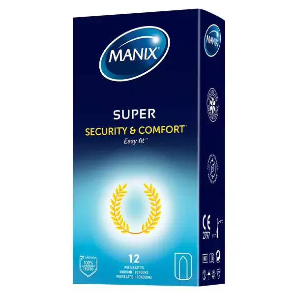 Manix Super 12 préservatifs