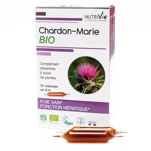 Nutrivie Chardon-Marie Bio 20 ampoules