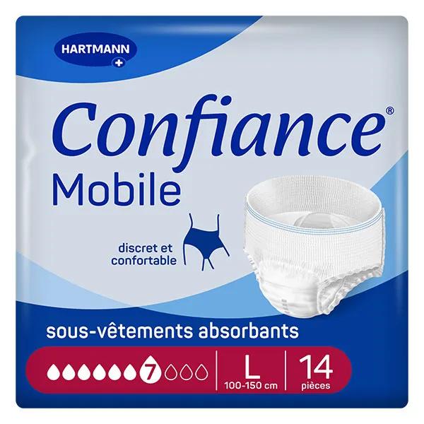 Hartmann Confiance Mobile Assorbimento 6 Gocce taglia L 14 Pannoloni