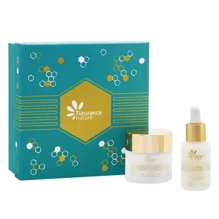 Fleurance Nature - Set Elisir Reale Biologico (Crema Giorno + Siero) - 50 ml, 30 ml