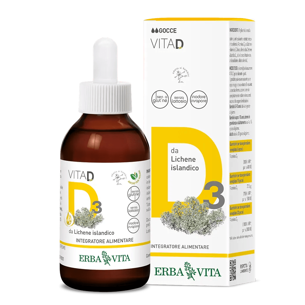 Erba Vita D Gocce Integratore Vitamina D 50 ml