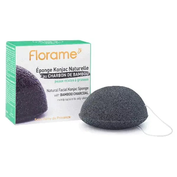 Florame Pureté Organic Charcoal Konjac Sponge