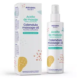 Mifarma Baby Huile de Massage Bébé au Calendula Nourrissante et Apaisante 200ml