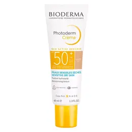 Bioderma Photoderm Max Crème Solaire Teintée Peaux Sensibles Sèches SPF50+ 40ml