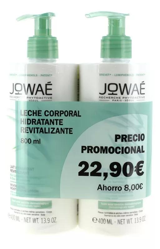 Jowae Leite Hidratante Revitalizante 400ml + 400ml