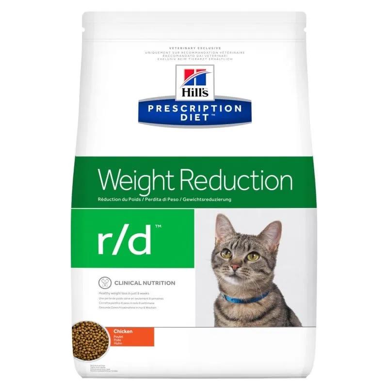 Hill's Prescription Diet R/D Weight Reduction Crocchette Pollo Per Gatti Sacco 1,5Kg