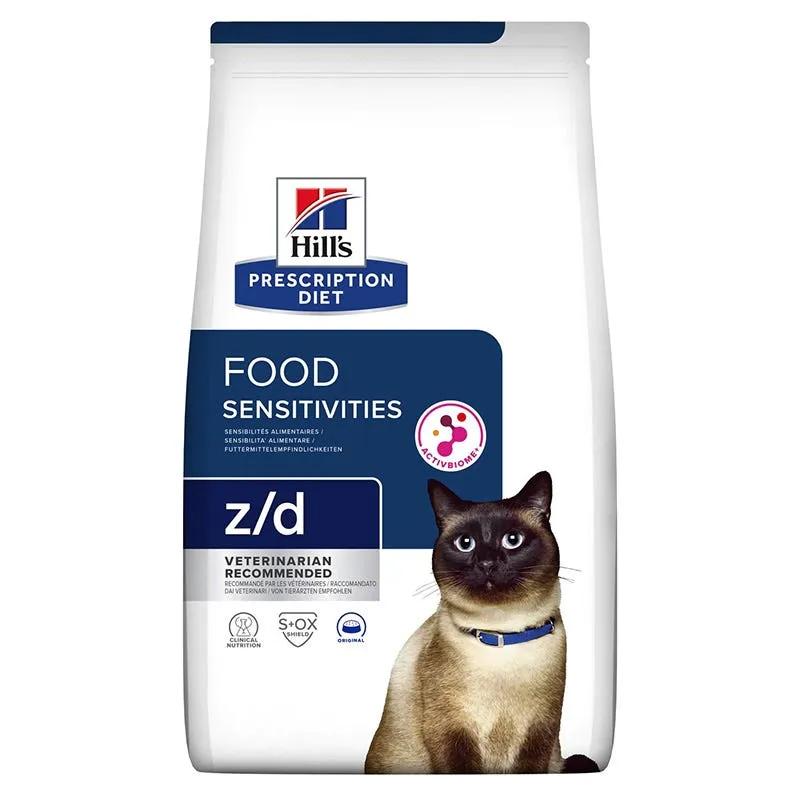 Hill's Prescription Diet Z/D Food Sensitivities Cibo Secco Per Gatti 6 Kg