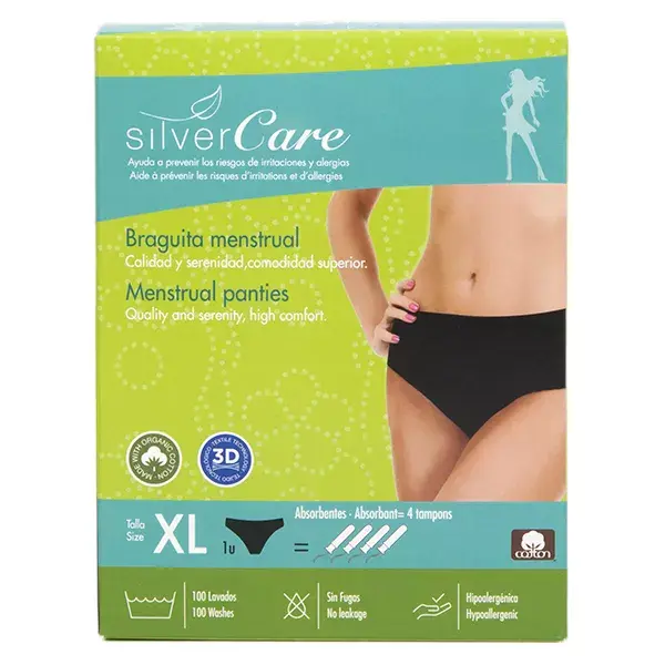 Silver Care Culotte Menstruelle Taille XL 48/50