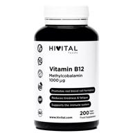 Hivital Vitamina B12 Metilcobalamina 200 Comprimidos 1000 mcg