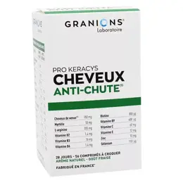 Granions Pro Keracys Cheveux Anti-Chute 56 comprimés à croquer