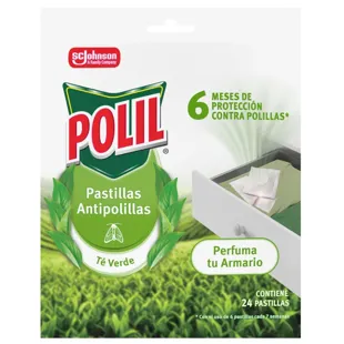 Raid Polil Moth Repellent Tablets Green Tea 24 units
