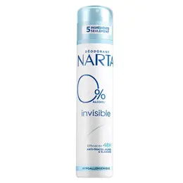 Narta Invisible 0% Déodorant Spray 48h 200ml