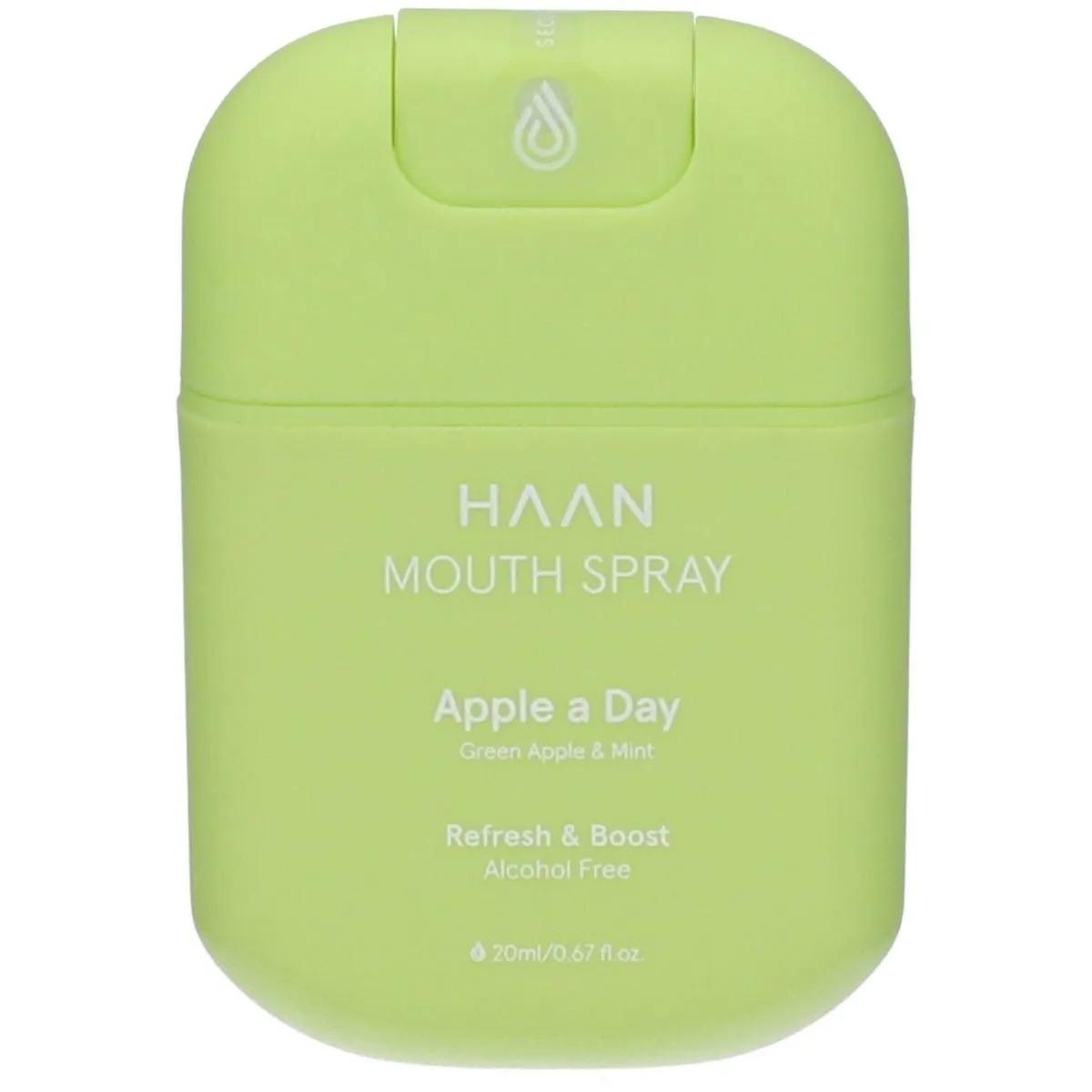 Haan Apple A Day Spray Rinfrescante per la Bocca Gusto Mela 20 ml