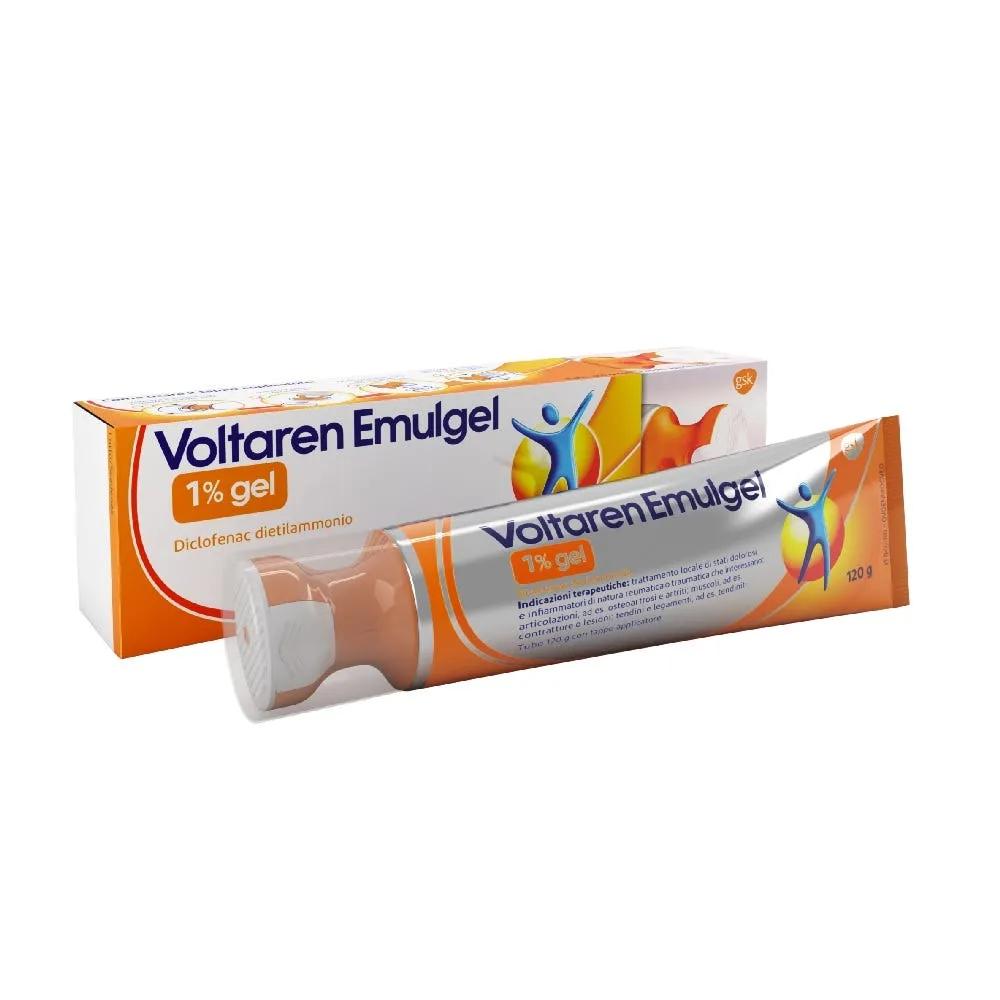 Voltaren Emulgel 1% Antinfiammatorio Diclofenac Dolori Muscolari Dolori Articolari 120g