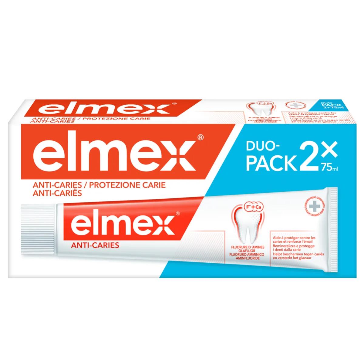 Elmex Protezione Carie Dentifricio Promo Bipacco 2x75 ml