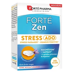 Forté Pharma FortéZen Stress Ado Magnesio Zafferano 20 compresse masticabili