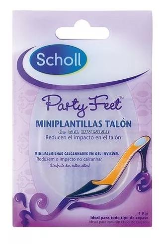 Scholl Party Feet Anti Roce Talón 1 Par