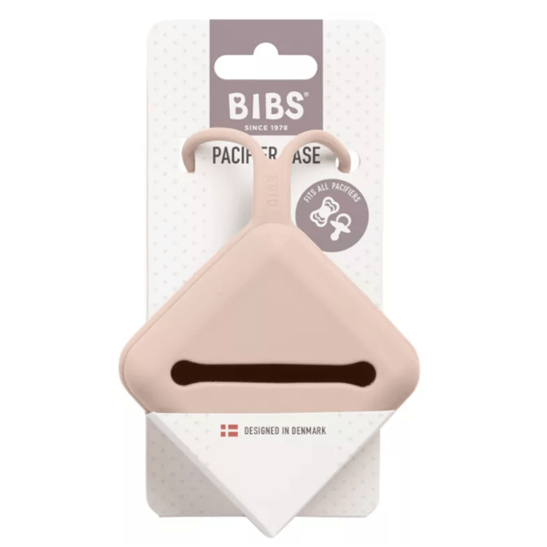 Bibs Pacifier Holder Case Blush