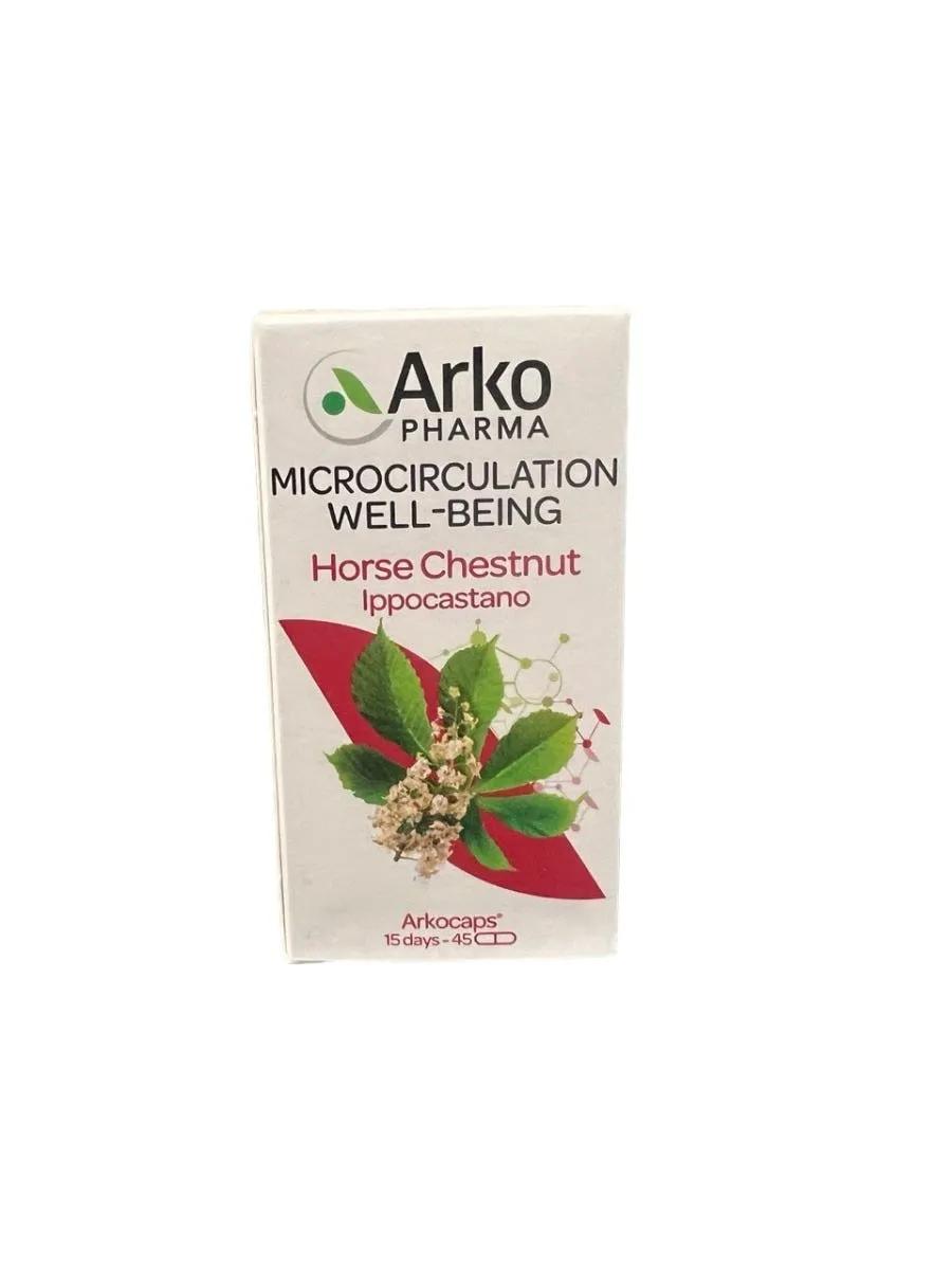 Arkocapsule Ippocastano Bio Integratore Circolazione 45 Capsule