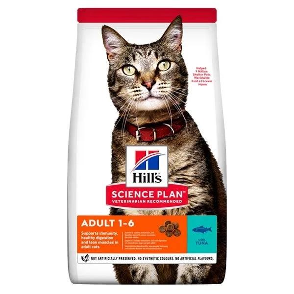 Hill's Science Plan Adult 1 - 6 Anni Crocchette Al Tonno Per Gatti Sacco 1,5Kg