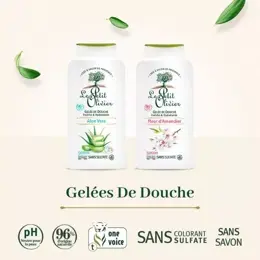 Le Petit Olivier - Gelée De Douche Hydratante - Aloe Vera - Sans Savon 500ml