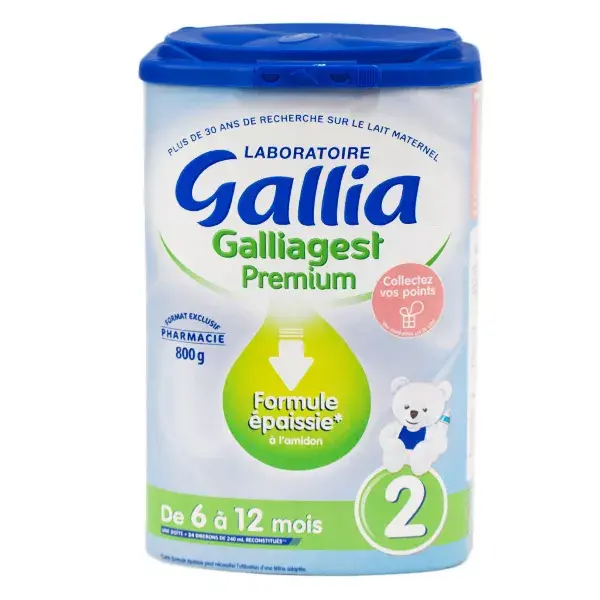 Galliagest milk 2nd Age 800g
