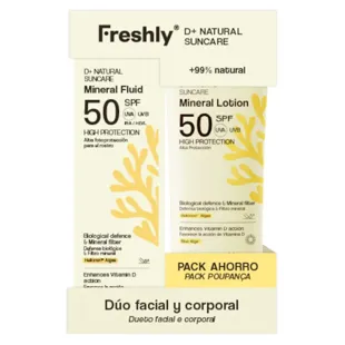 Freshly Cosmetics Full Protection D+ Natural Suncare Pack
