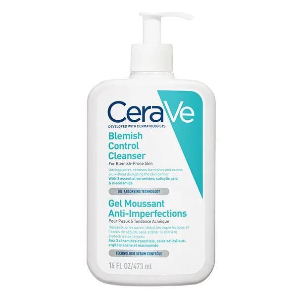 CeraVe Acné Gel Moussant Anti-imperfections à l'Acide Salicylique 473ml